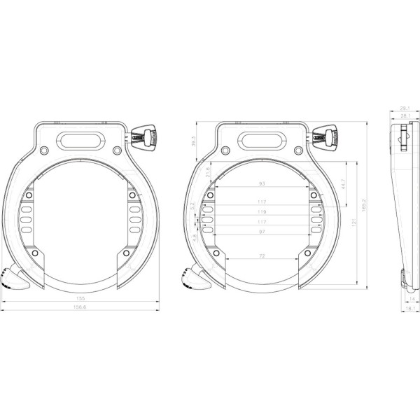 4650xl nr bk oe  ABUS  VELOPERFO