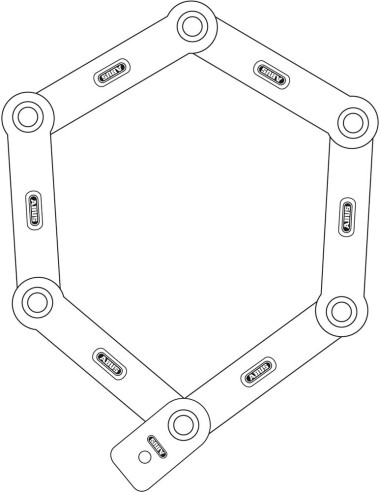 bordo big ugrip 5700100 bk sh  ABUS  VELOPERFO