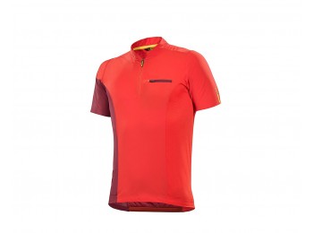 MAILLOT MANCHES COURTES MAVIC XA PRO HOMME ROUGE