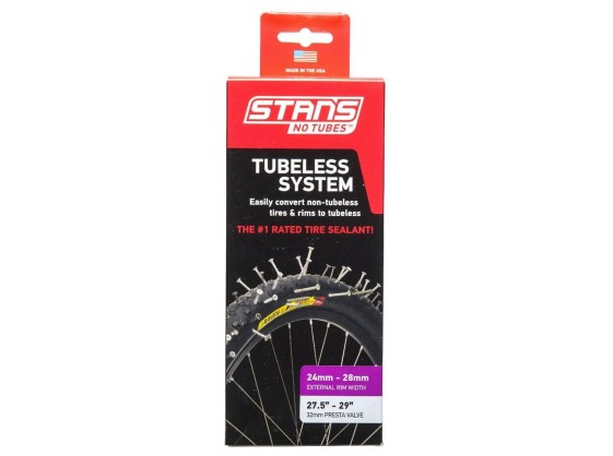 kit de conversion tubeless pour monter pneus vélo tubeless facilement