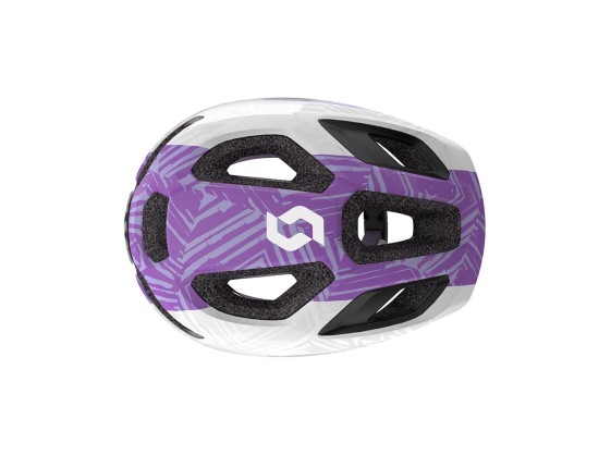 CASQUE SCOTT SPUNTO JR BLANC VIOLET