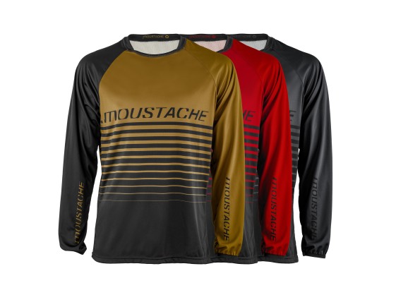 MAILLOT VTT MANCHES LONGUES MOUSTACHE BIKES